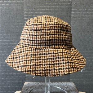 A New Day Houndstooth Bucket Hat